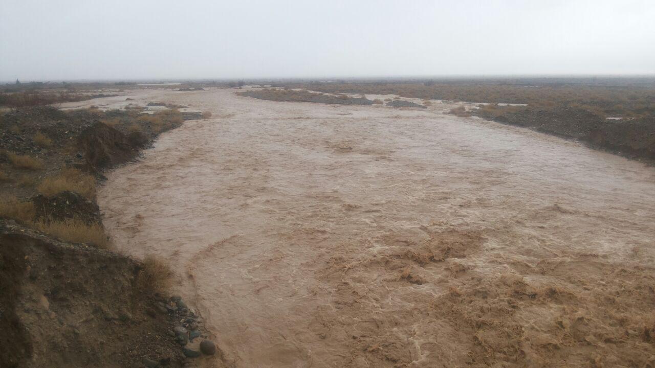 آبگیری بندهای خاکی و سنگ سیمانی در شهربابک