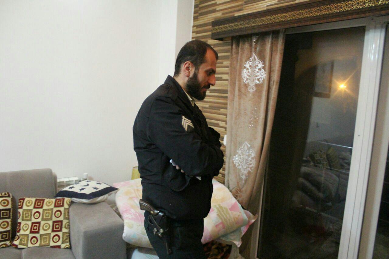 مرگ پیرزنی در حمام