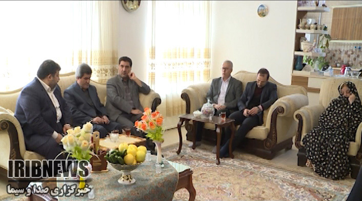 دیداربادوخانواده شهید مهابادی دیداربادوخانواده شهید مهابادی