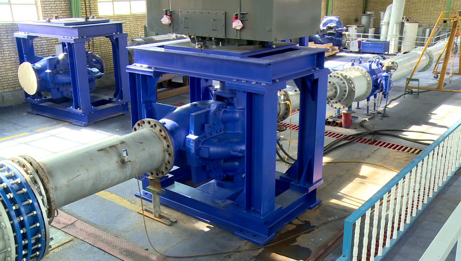 ساخت پمپهای آبی دو مکشه در تبریز