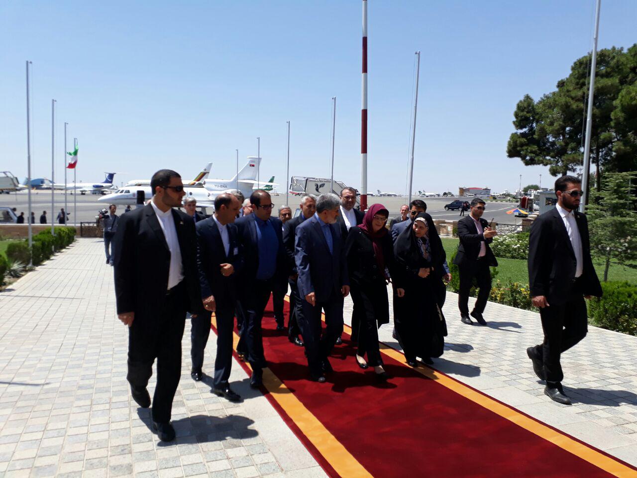 تحلیف رئیس جمهور؛ ادامه ورود هیئت‌های خارجی