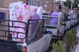 اهدای جهیزیه به نوعروسان نطنزی