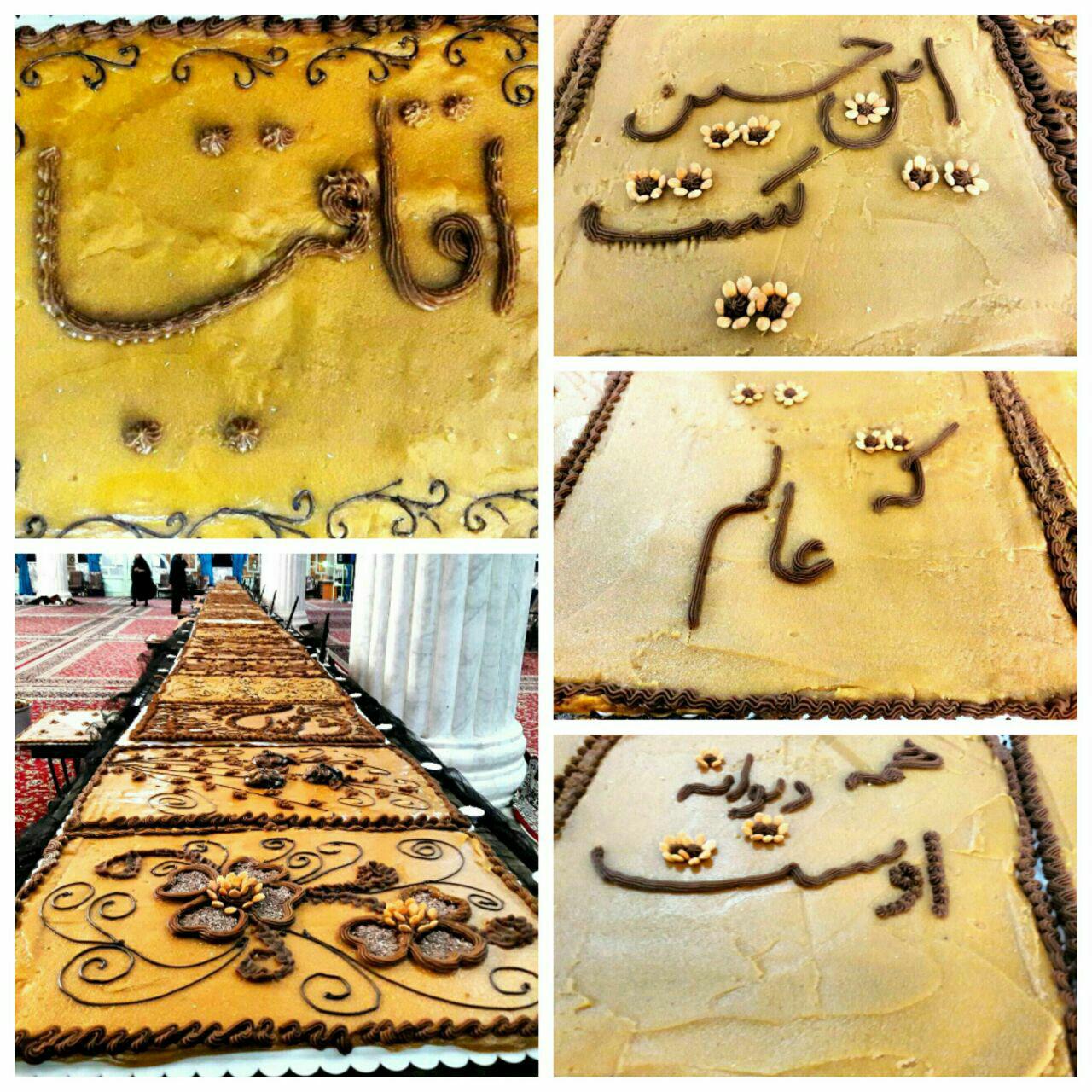 پخت بزرگترین حلوای نذری دهه محرم در خراسان رضوی درکاشمر