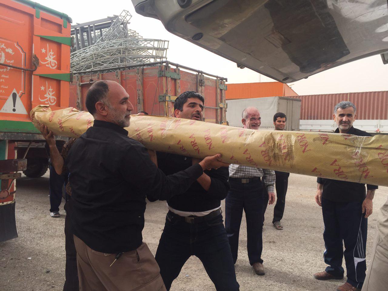 راه اندازی موکب شهدای خراسان شمالی در مرز مهران