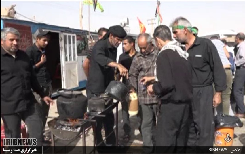 خدمت به زائران اربعین حسینی در شهرستانهای دهلران و ملکشاهی + فیلم