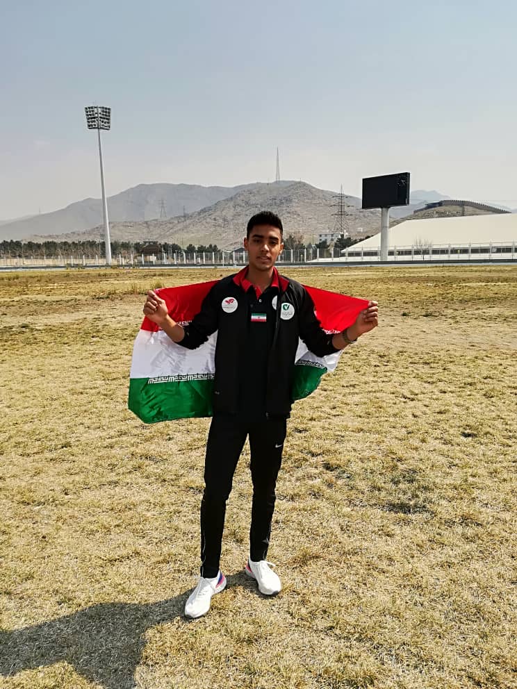 دونده خرمشهری بر سکوی پنجم جهان