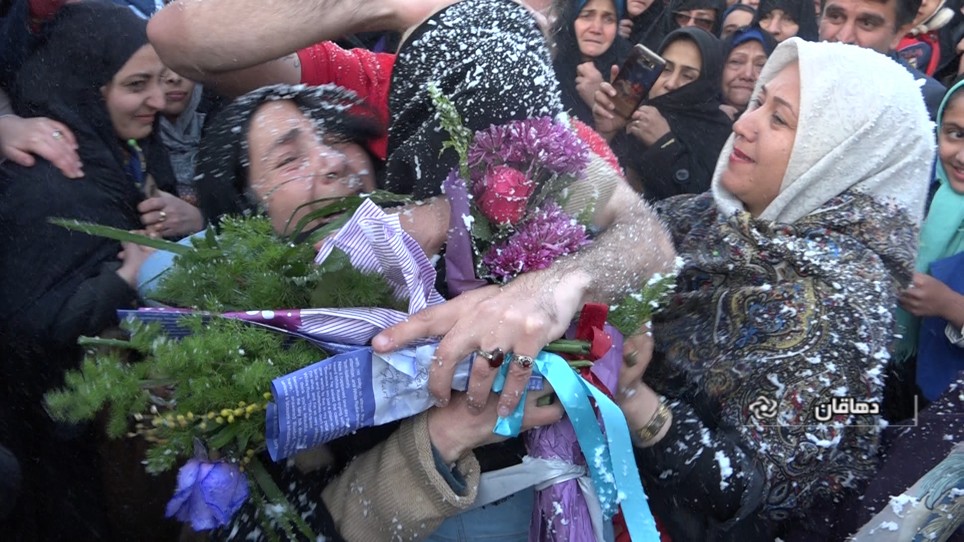 وصال مادر و دختر پس از ۳۸سال