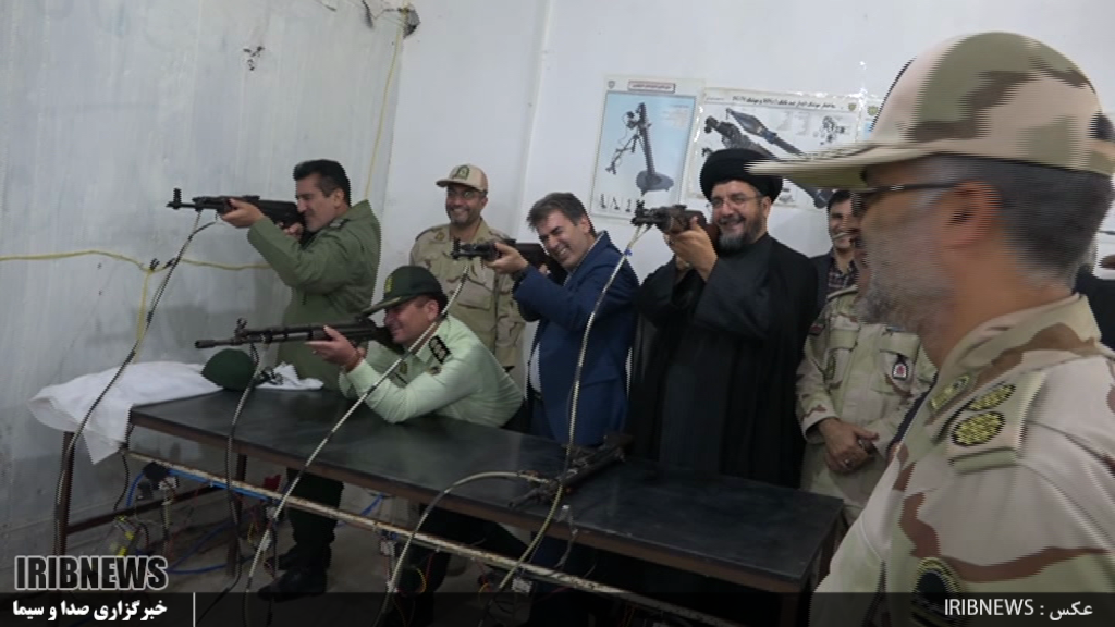 افتتاح چند طرح عمرانی در پاسگاه های مرزی پارس آباد