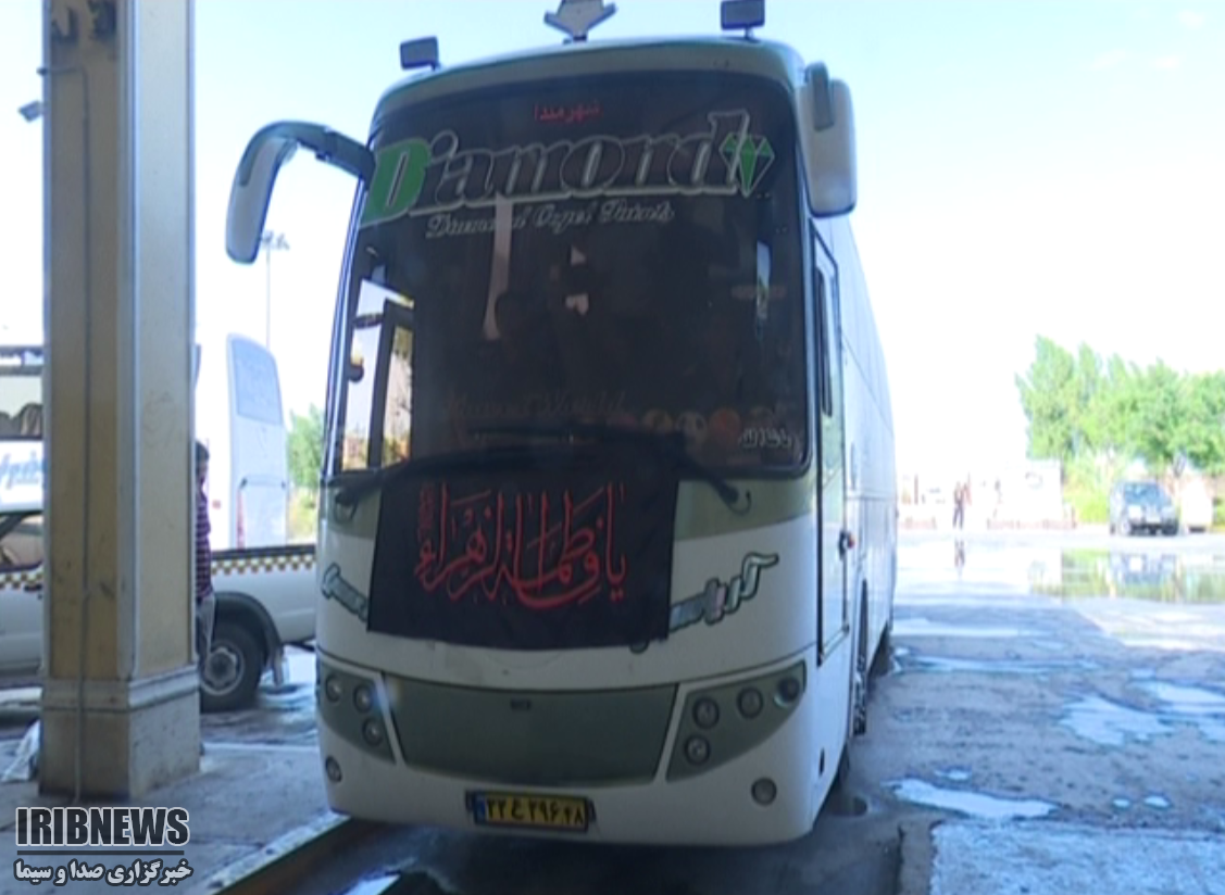 زائران اربعین با ۶۰۰ دستگاه اتوبوس از بوشهر به شلمچه می‌روند