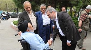 جانبازان آسایشگاه امام خمینی(ره)؛ میهمان خوان متبرک امام رضا(ع)