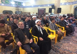 گرامیداشت چهلمین روز شهادت سردار دل‌ها در قزوین