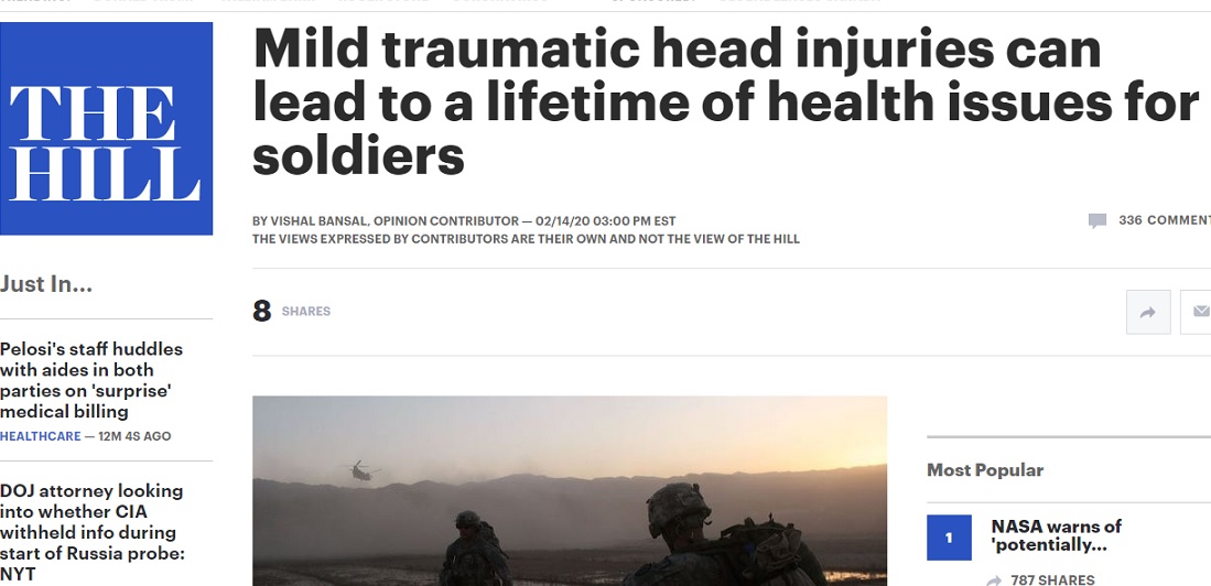 هشدار درباره جدی بودن آسیب مغزی نظامیان آمریکایی هشدار درباره جدی بودن آسیب مغزی نظامیان آمریکایی