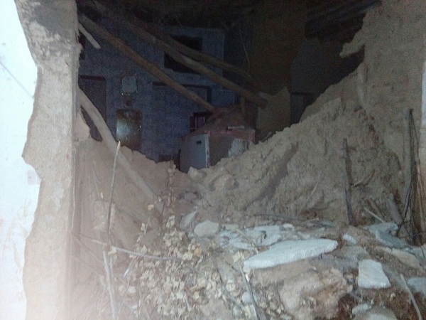 آبگرفتگی خانه های روستای همگین دهاقان آبگرفتگی خانه های روستای همگین دهاقان