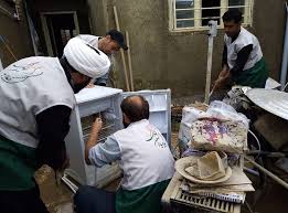 فعالیت گسترده خادمیاران رضوی در مناطق سیل زده فعالیت گسترده خادمیاران رضوی در مناطق سیل زده