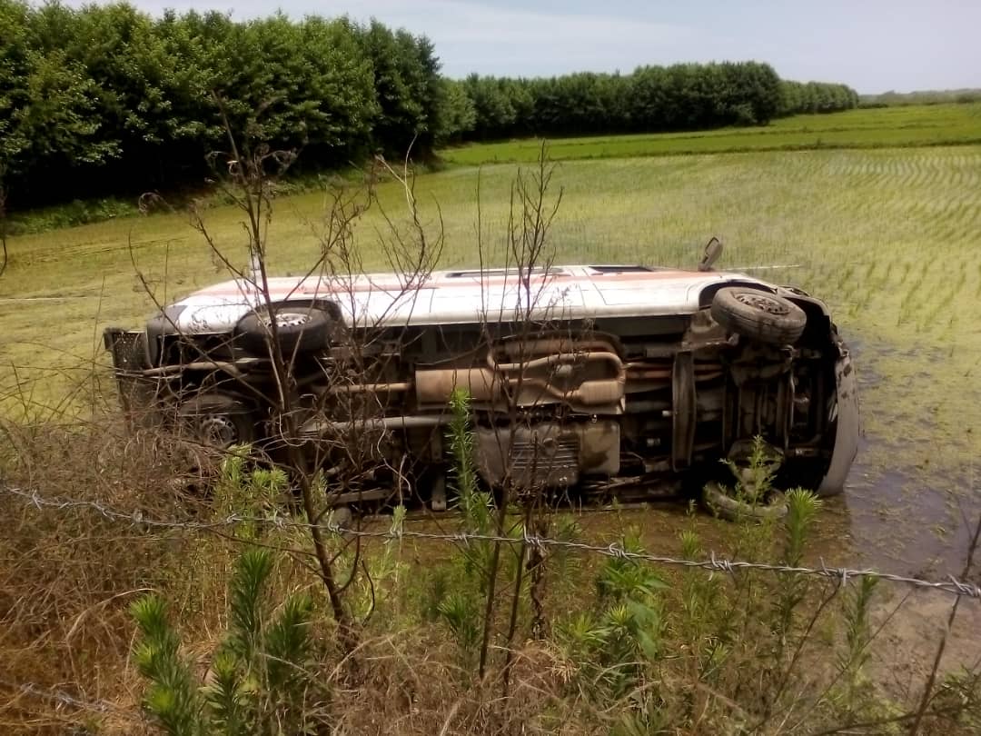 حادثه برای امدادگران اورژانس گیلان