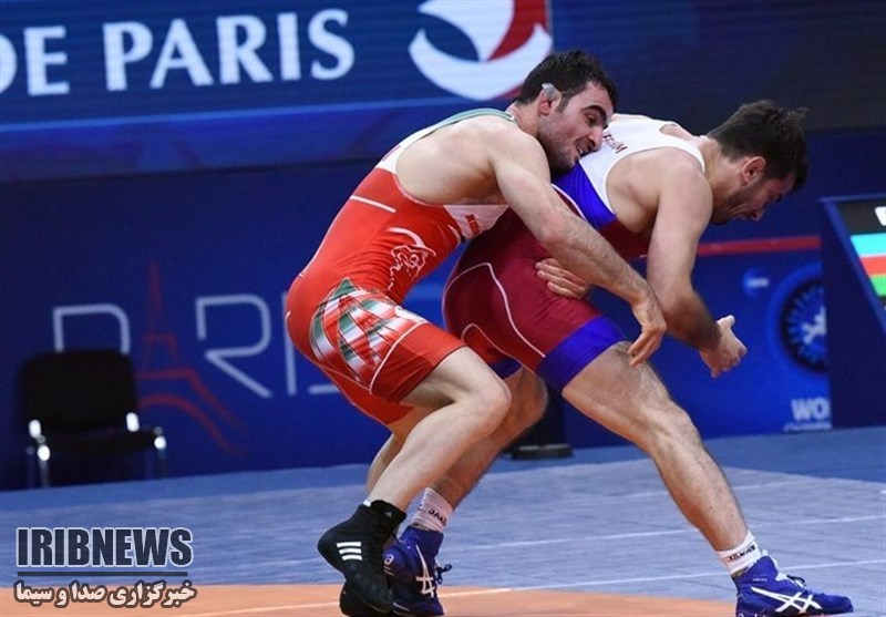 کشتی گیر زنجانی روی تشک تیم ملی