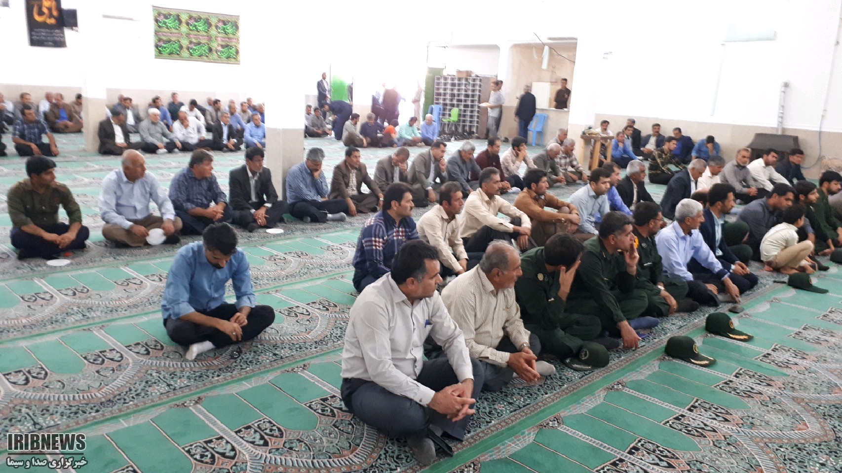 برگزاری یادواره شهید آبروی محله فریدون قبادی در باشت