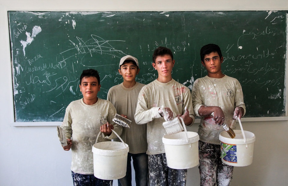 هزار و 256 دانش آموز استان در مسير خدمت رسانی و سازندگی