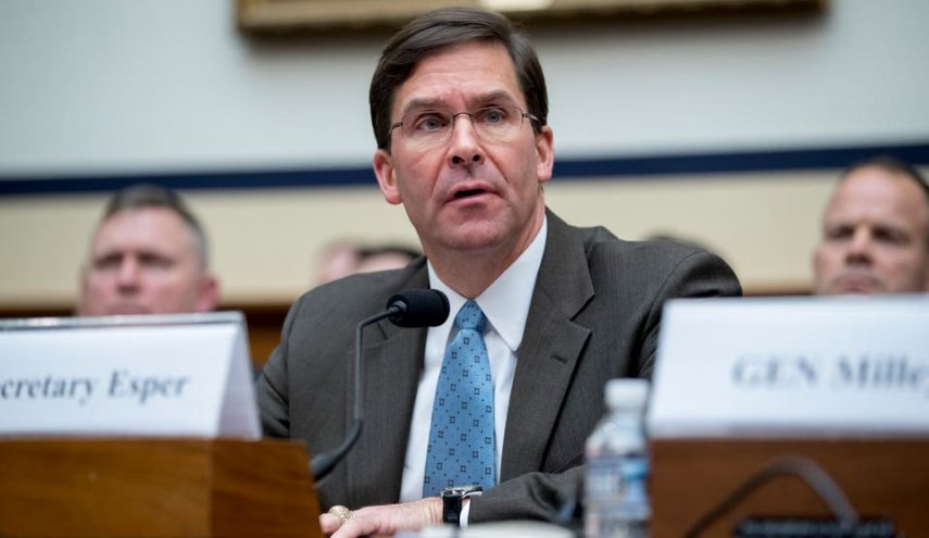 مارک اسپر وزیر دفاع آمریکا شد