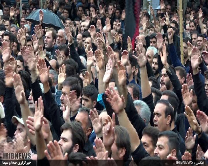 اجتماع عظیم حسینیان زیر یک بیرق