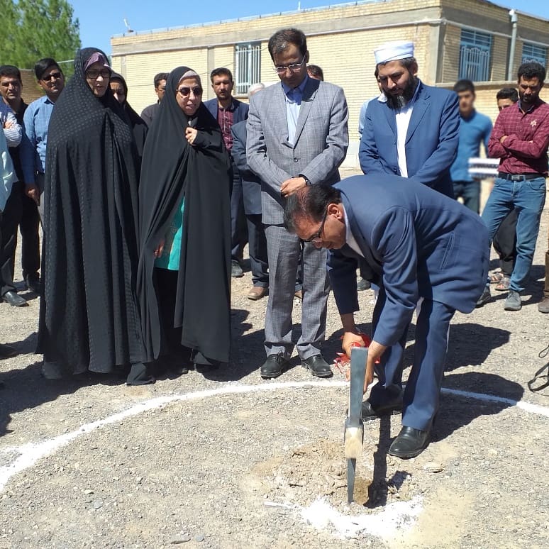 آغاز ساخت یک دبستان ۶ کلاسه خیرساز در باخرز