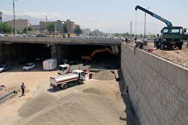 افتتاح طرح غیرهم سطح ولایت در کرج