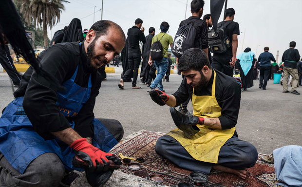 خدمت به زائران اربعین، بسیار ارزشمند است خدمت به زائران اربعین، بسیار ارزشمند است