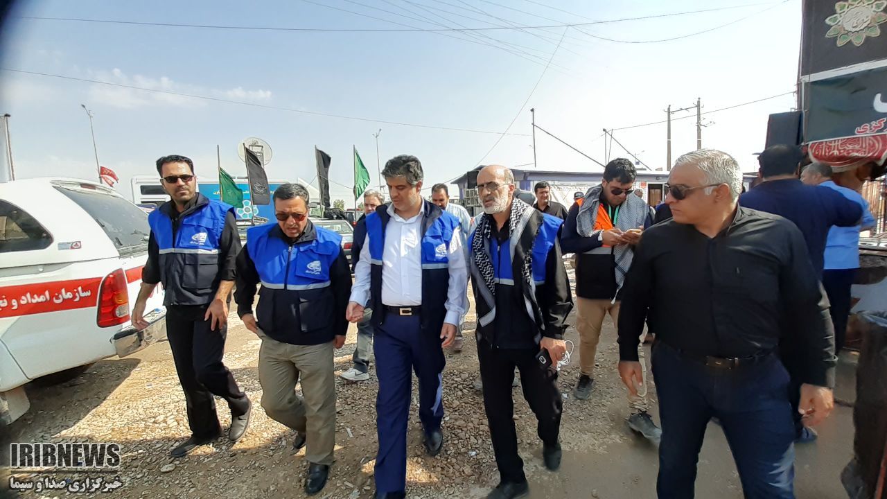 بازدید معاون عمرانی استاندار از مرز مهران بازدید معاون عمرانی استاندار از مرز مهران