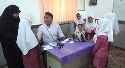 ویزیت رایگان دانش آموزان کوی ملت