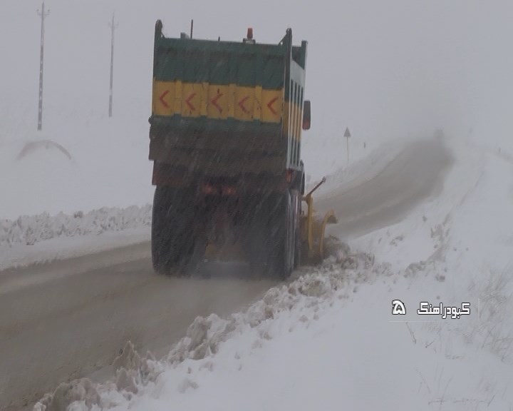 کولاک در گردنه‌های اسدآباد و سوباشی کبودراهنگ