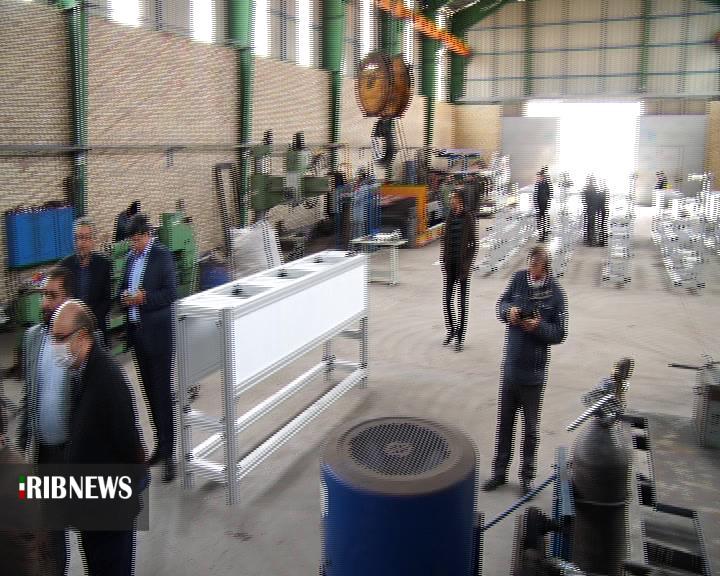 بازدید استاندار از واحدهای تولیدی شهرک صنعتی اردبیل