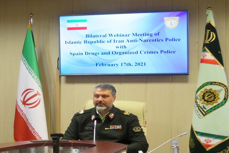 تاکید بر افزایش همکاری‌های دو جانبه پلیسی ایران و اسپانیا