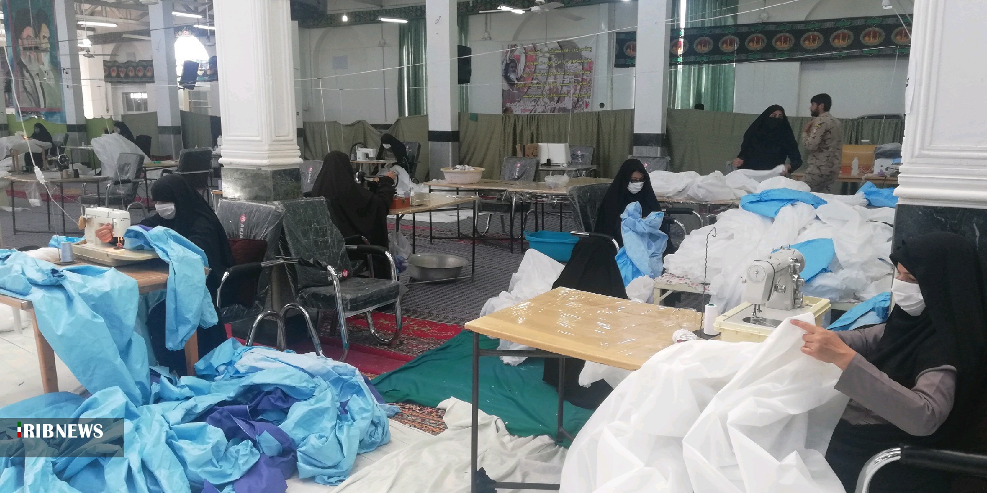 تولید ۴۵ هزار عدد اقلام حفاظت فردی و بیمارستانی در آیسک سرایان تولید ۴۵ هزار عدد اقلام حفاظت فردی و بیمارستانی در آیسک سرایان