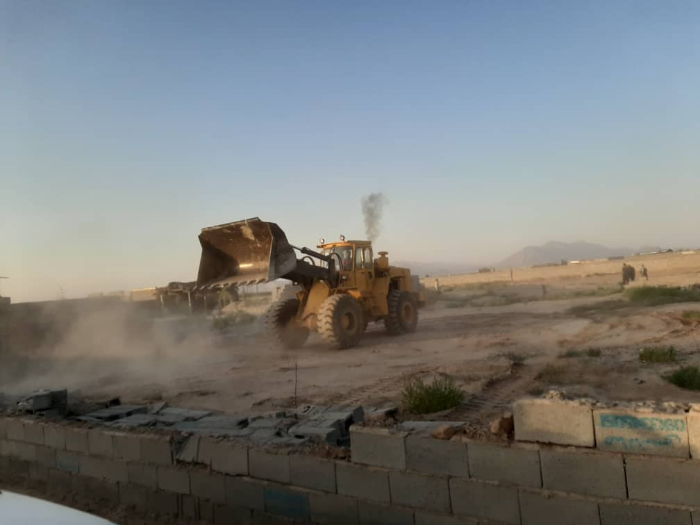 رفع تصرف نه و نیم هکتار زمین کشاورزی در سیرجان رفع تصرف نه و نیم هکتار زمین کشاورزی در سیرجان