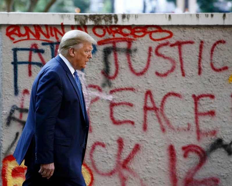 ترامپ به دنبال اختلاف افکنی در آمریکا است