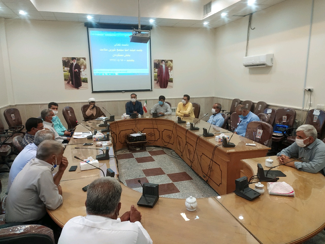 کمک ۵۶۰ میلیون تومانی خیران به مجمع خیران سلامت بخش دستگردان