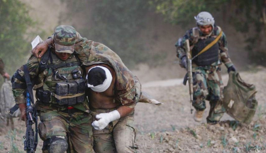 خونینترین هفته برای نظامیان افغان در ۱۹ سال گذشته خونینترین هفته برای نظامیان افغان در ۱۹ سال گذشته