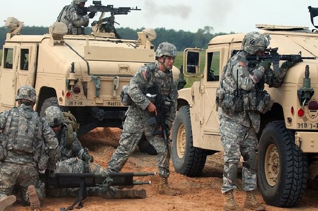 زخمی شدن چند آمریکا در حسکه