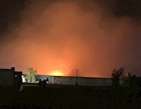 انفجار شدید در پایگاه اسپایکر تکریت عراق انفجار شدید در پایگاه اسپایکر تکریت عراق