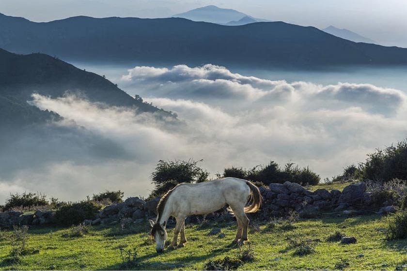 گردش مجازی در روستایی بر فراز ابرها