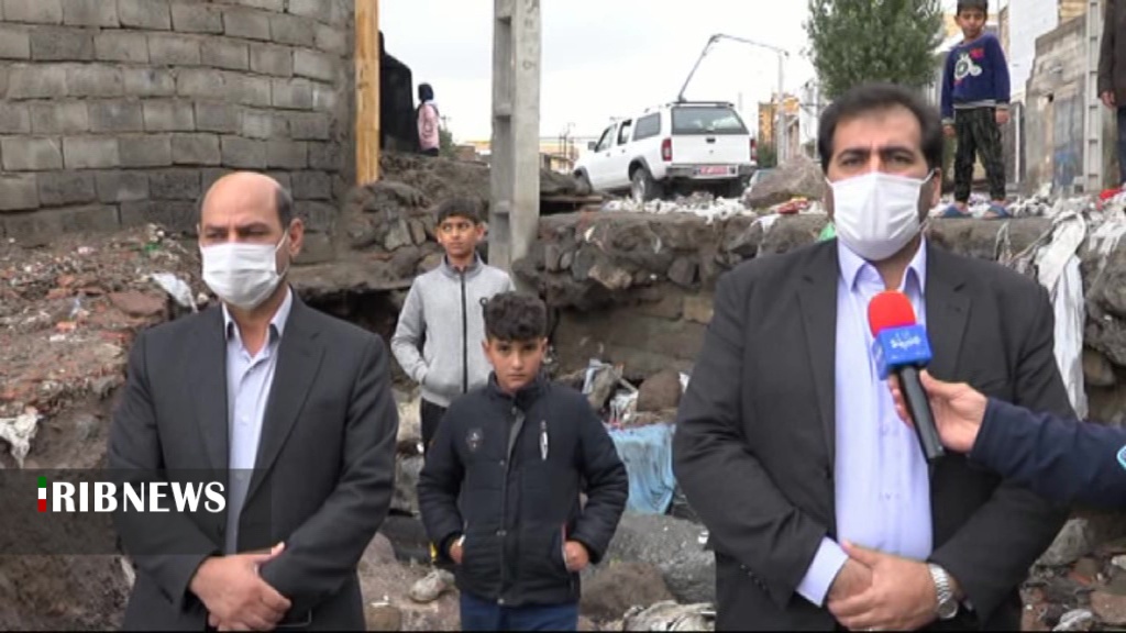 بارش شدید باران و جاری شدن سیلاب