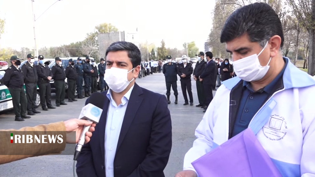 رزمایش محدودیت های کرونایی در اردبیل رزمایش محدودیت های کرونایی در اردبیل