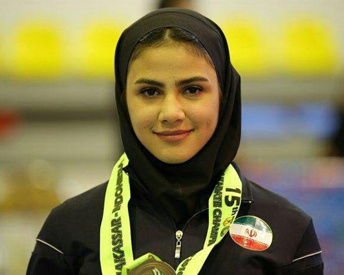 بهمنیار دومین المپیکی کاراته ایران در بخش بانوان بهمنیار دومین المپیکی کاراته ایران در بخش بانوان