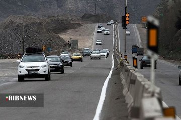 کاهش تردد در محور‌های برون‌شهری نسبت به روز گذشته