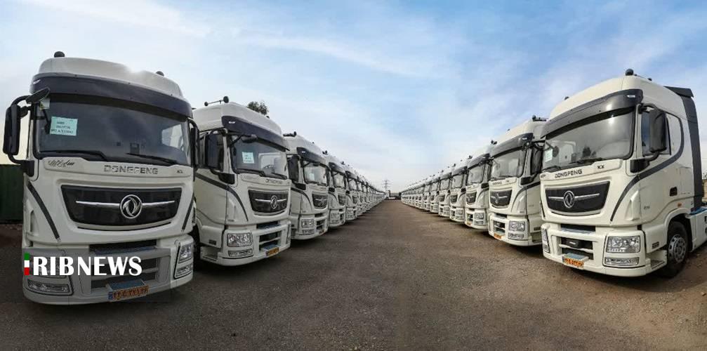 ورود ۱۵۰ دستگاه کامیون ملکی به ناوگان ملی کشتیرانی ورود ۱۵۰ دستگاه کامیون ملکی به ناوگان ملی کشتیرانی