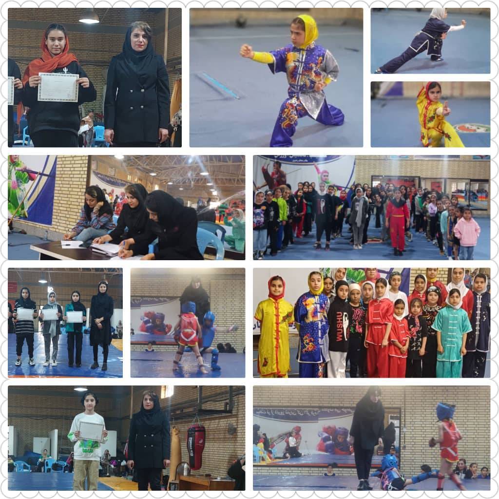 پایان مسابقات قهرمانی ووشو بانوان در ماهشهر با معرفی برترین‌ها