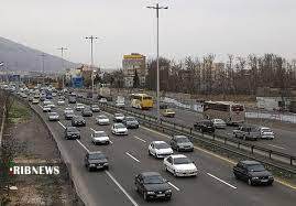 کاهش ۸/۶ درصدی تردد در محور‌های برون شهری