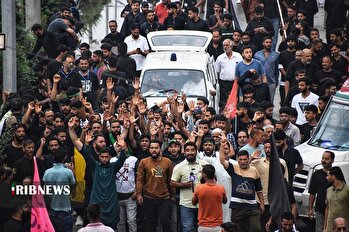 برگزاری راهپیمایی تاریخی هشتم محرم در سرینگر کشمیر
