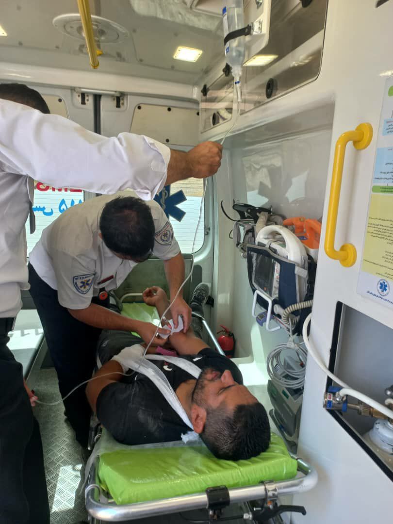 اورژانس گیلان پا به پای زائران اربعین حسینی (ع)