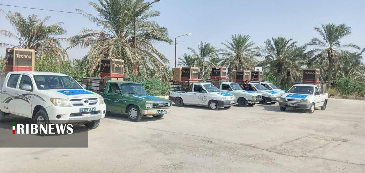 نوعروسان نیازمند هندیجان صاحب جهیزیه شدند